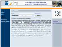Tablet Screenshot of pq-vol.de